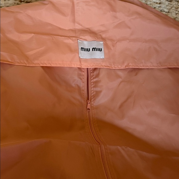 🩷 NeW MIU-MIU Garment Bag Nylon - Picture 2 of 2